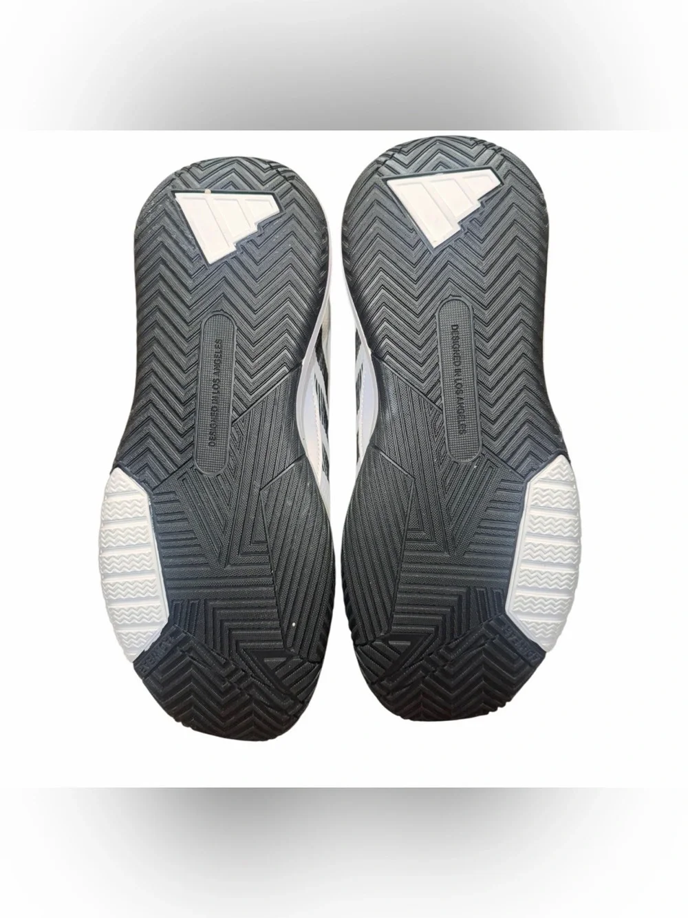 Adidas Men’s White and Black Athletic Shoe
